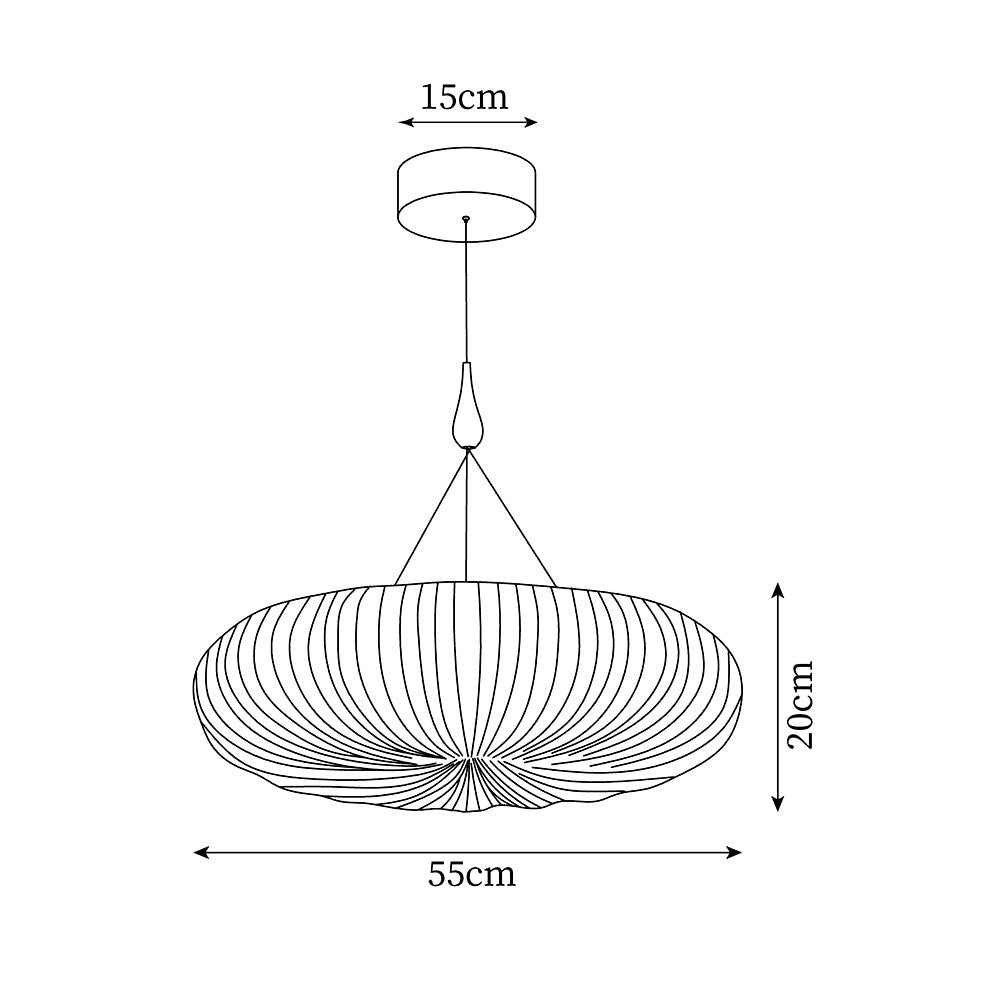 Bobby Suspension ovale