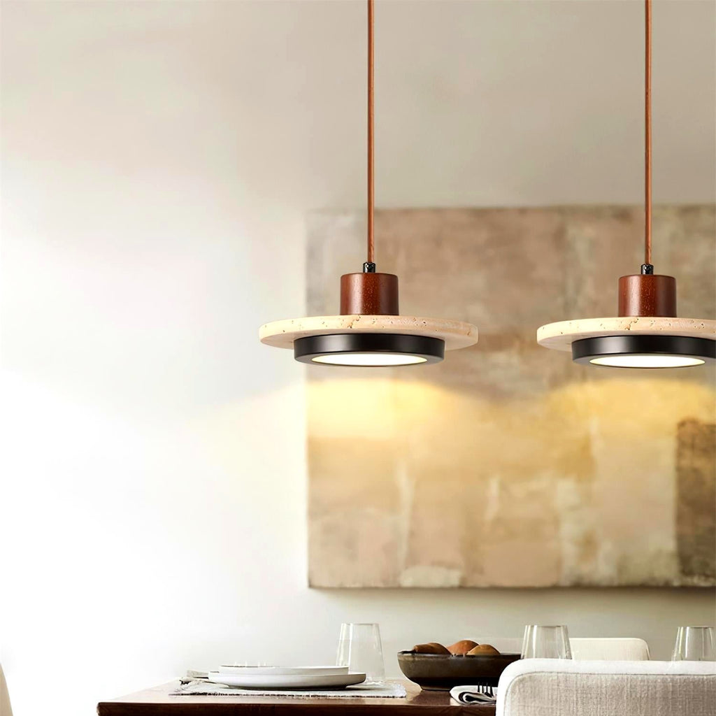 Solaro Suspension LED Travertin