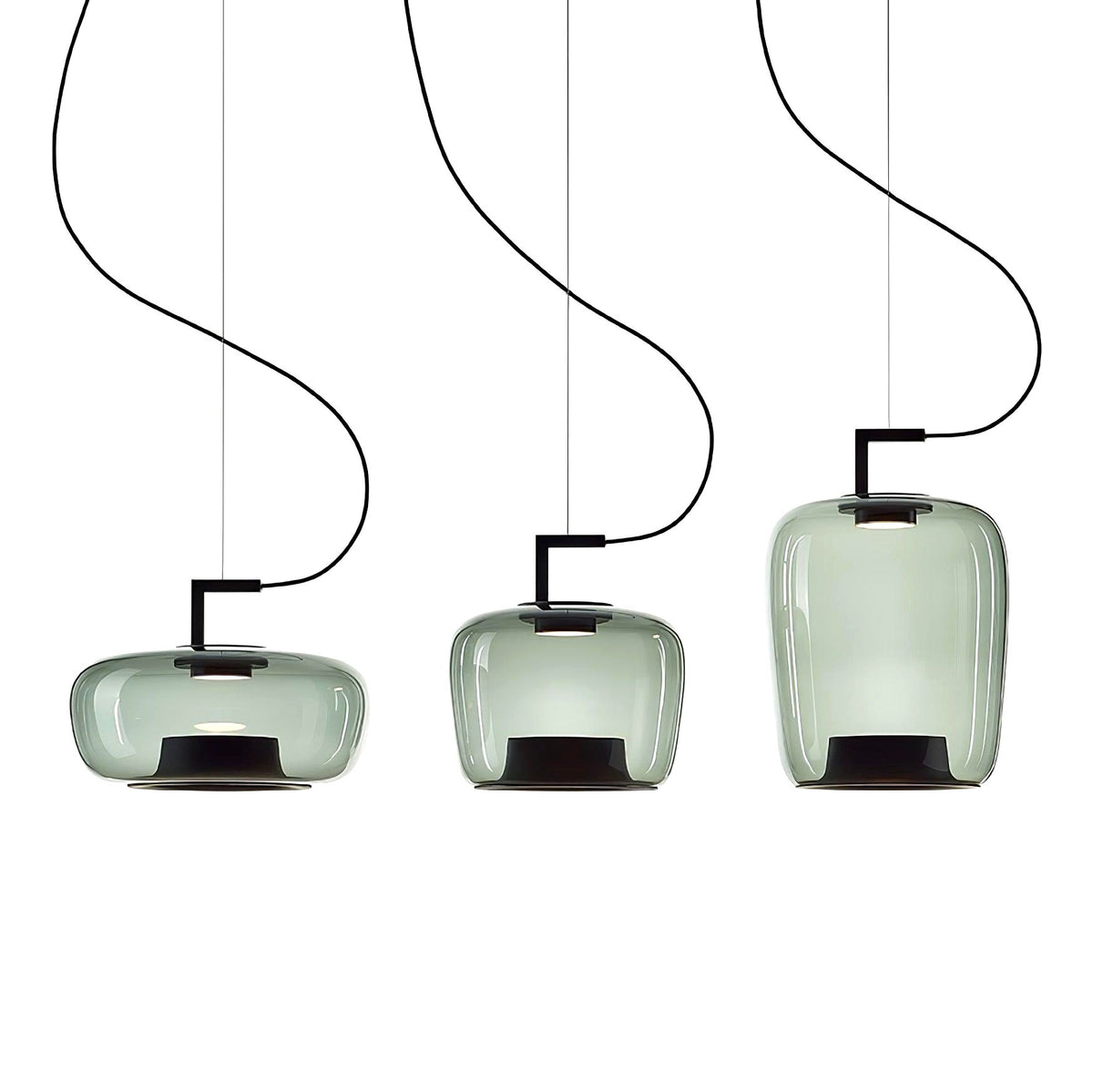 Vespeanre Lampe à suspension contemporaine