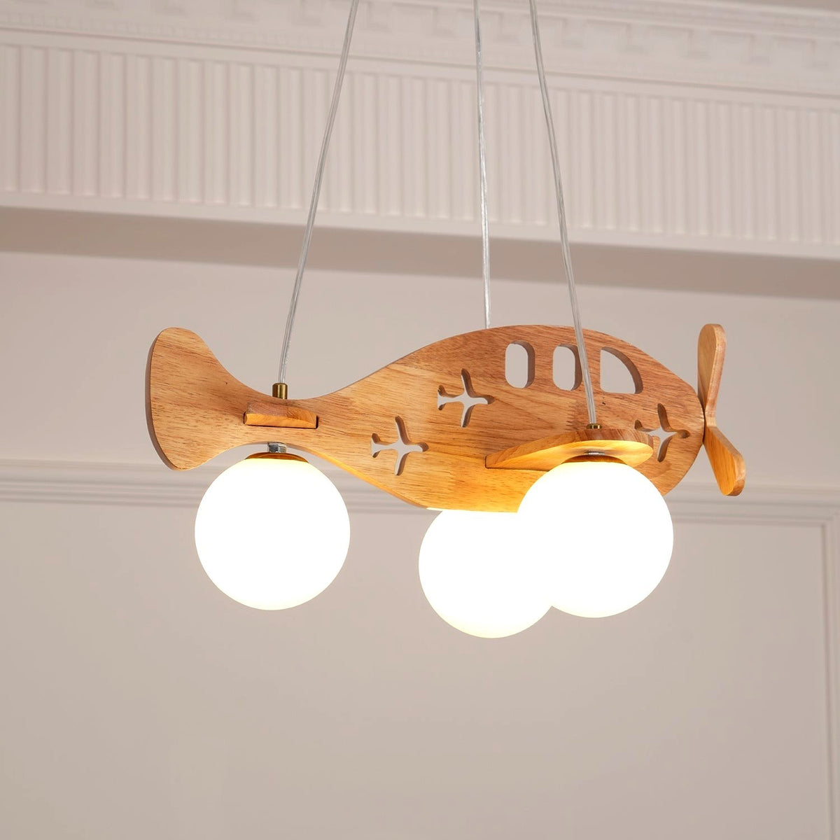 Virelith Suspension Artistique en Bois