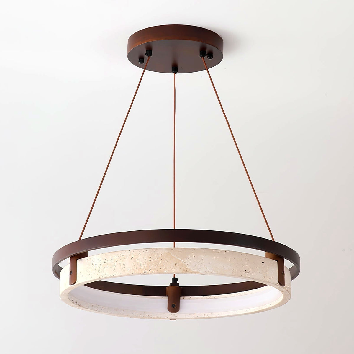 Veraearae Suspension Moderne en Travertin
