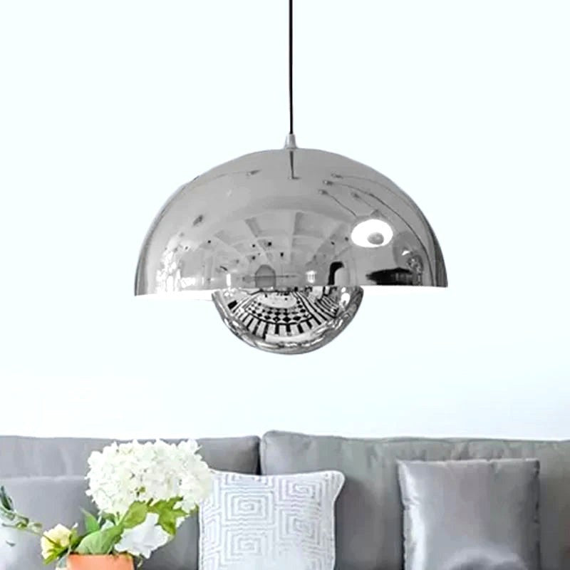 Suspension Ronde en Métal Design Moderne