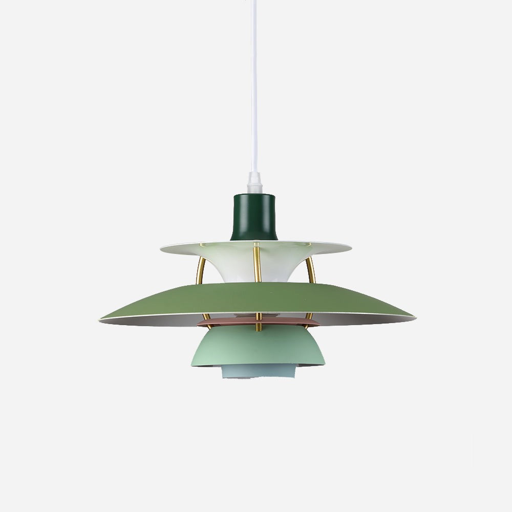 Suspension Macaron avec Abat-Jour. 15 Coloris -