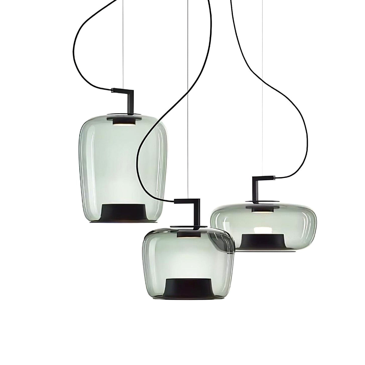Vespeanre Lampe à suspension contemporaine