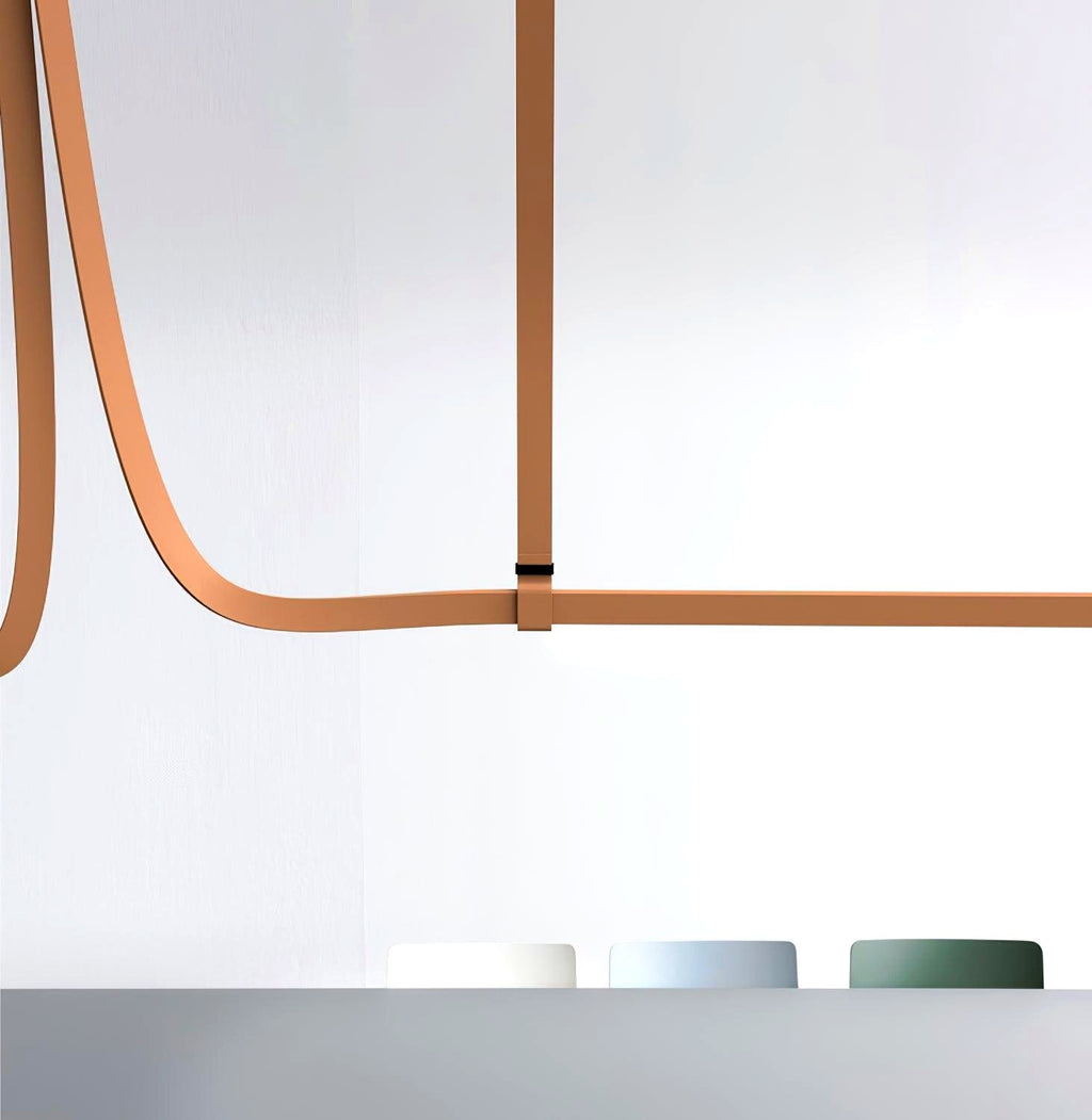 Arcadia Suspension Moderne en Cuir