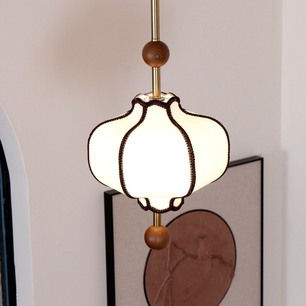 Aura Suspension lanterne en Tissu