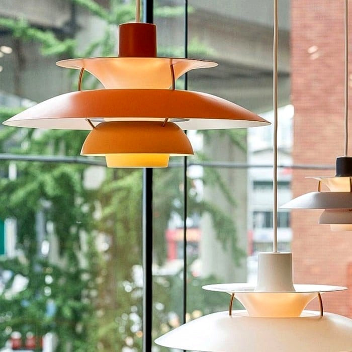 Suspension Macaron avec Abat-Jour. 15 Coloris -