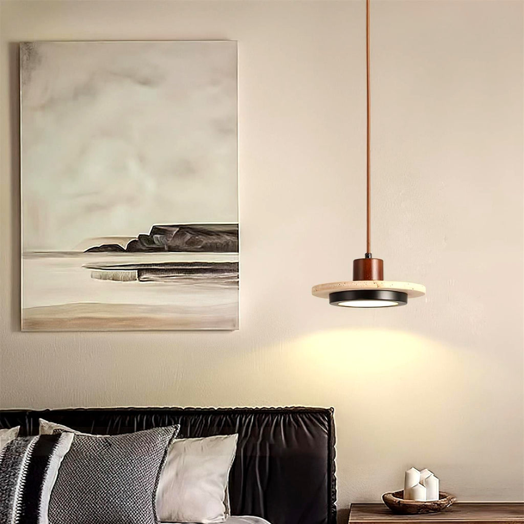 Solaro Suspension LED Travertin