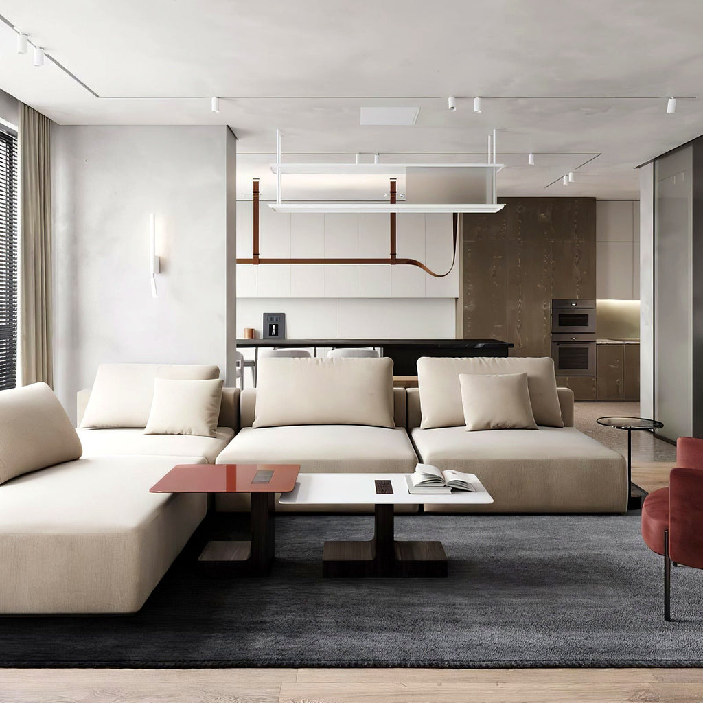 Arcadia Suspension Moderne en Cuir