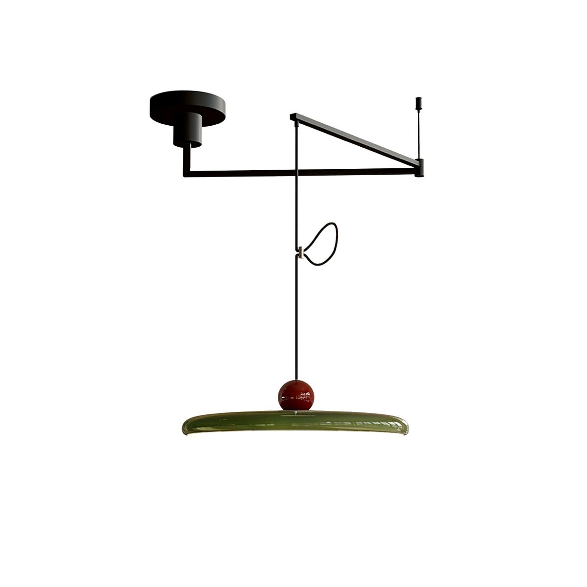 Suspension Moderne en Acrylique et Métal