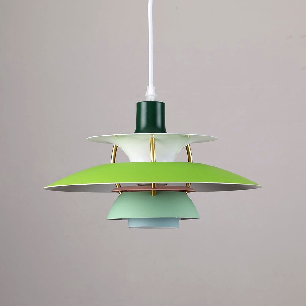 Suspension Macaron avec Abat-Jour. 15 Coloris -