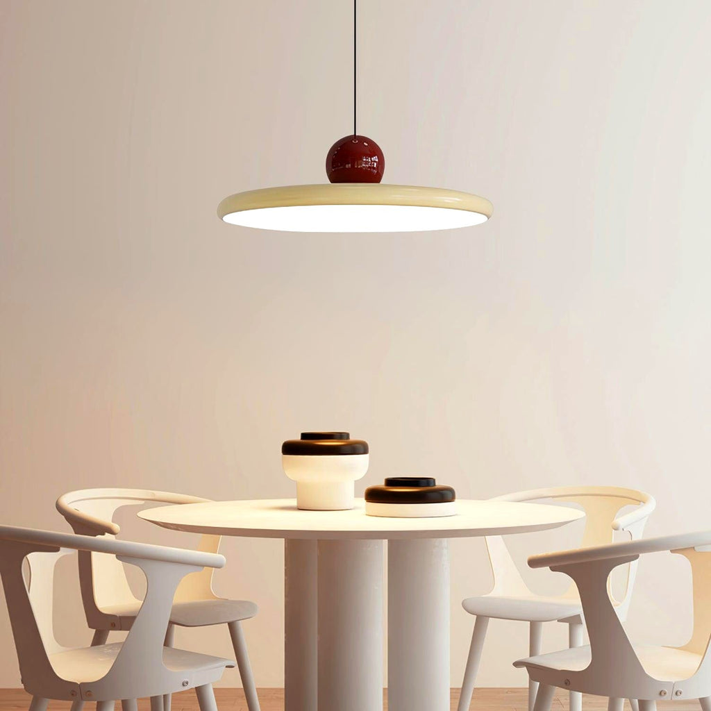 Lustra Suspension Swag Verte et Rouge