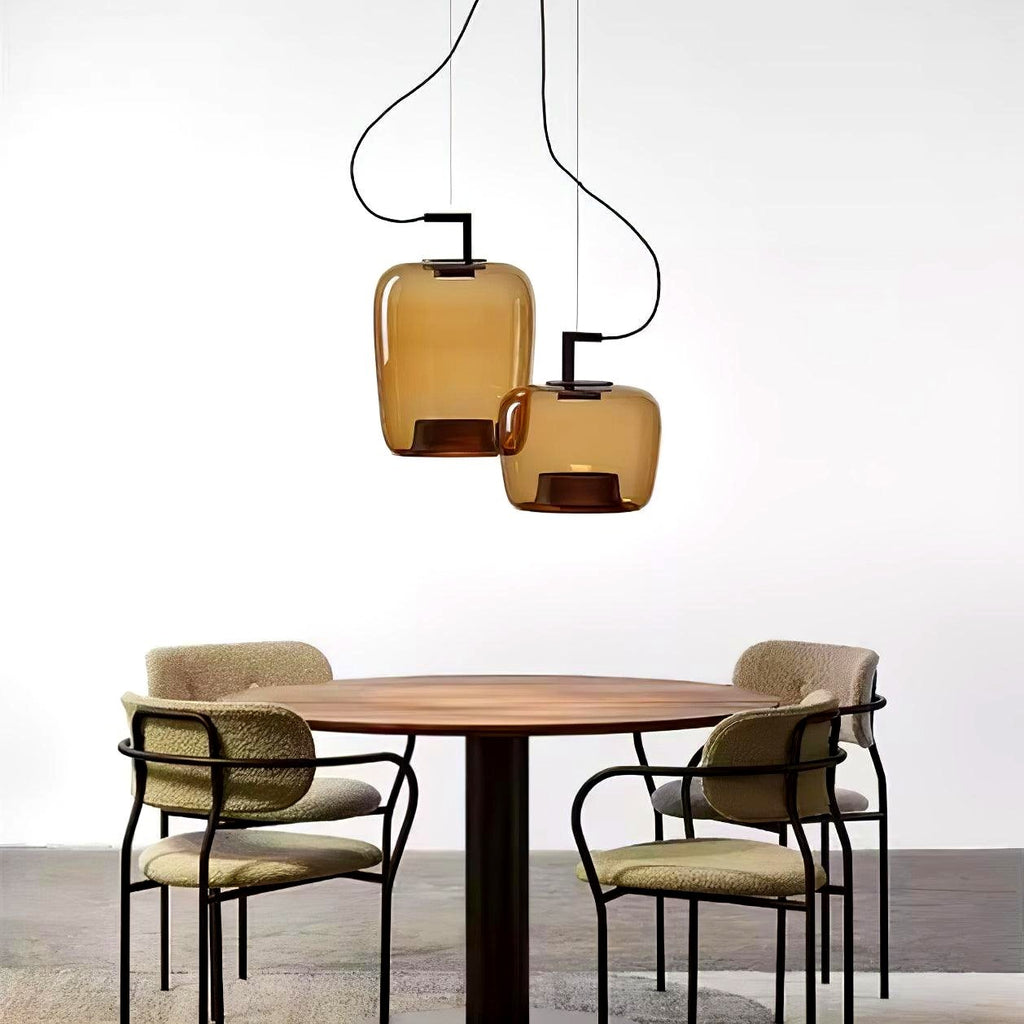 Vespeanre Lampe à suspension contemporaine