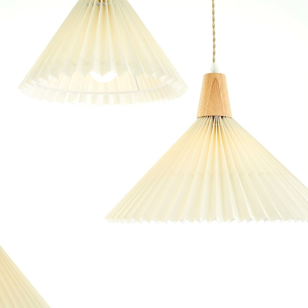 Ritta Suspension Cluster, Plissé 4 Styles
