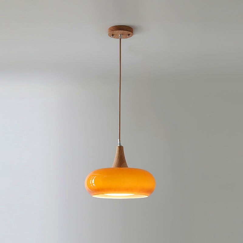 Suspension Bois 1/2/3 Lampes -