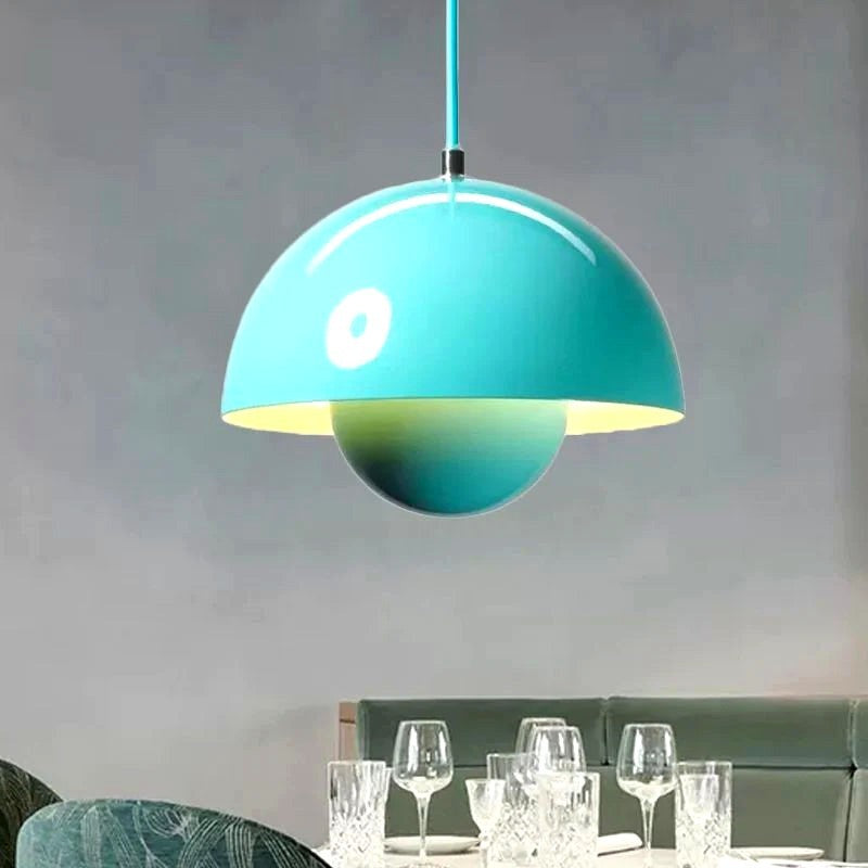 Suspension Ronde en Métal Design Moderne