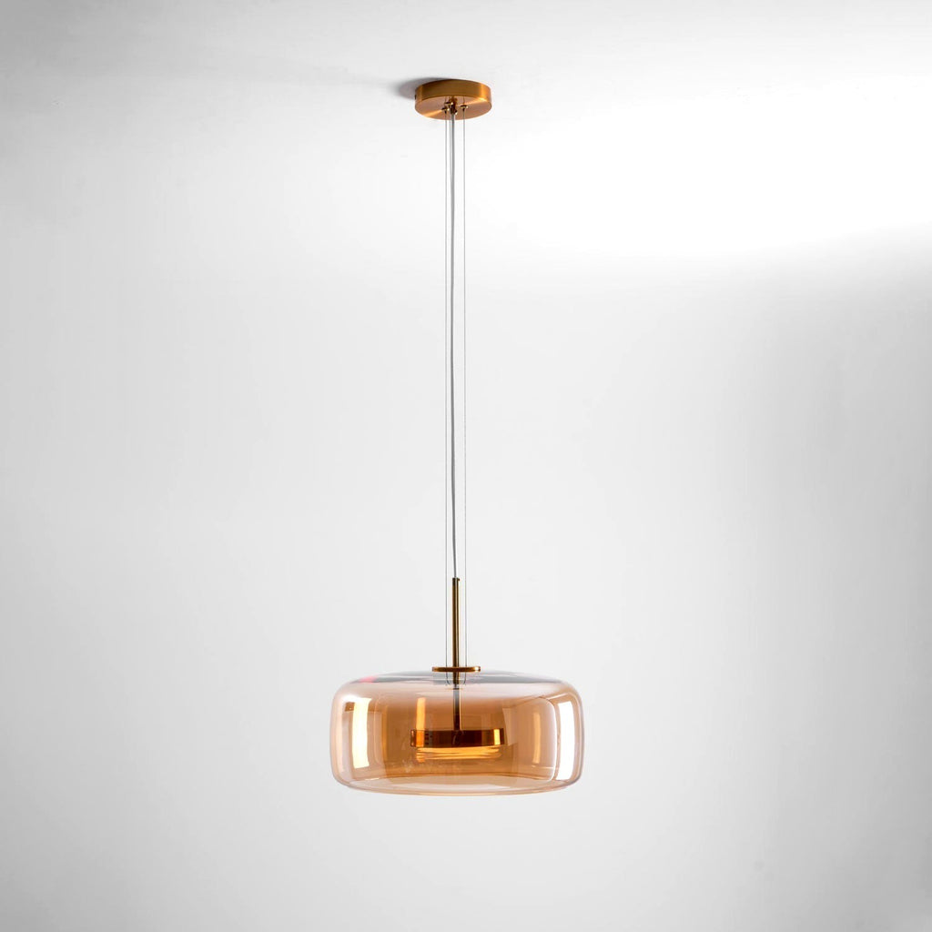 Obsidian Suspension en Verre Moderne
