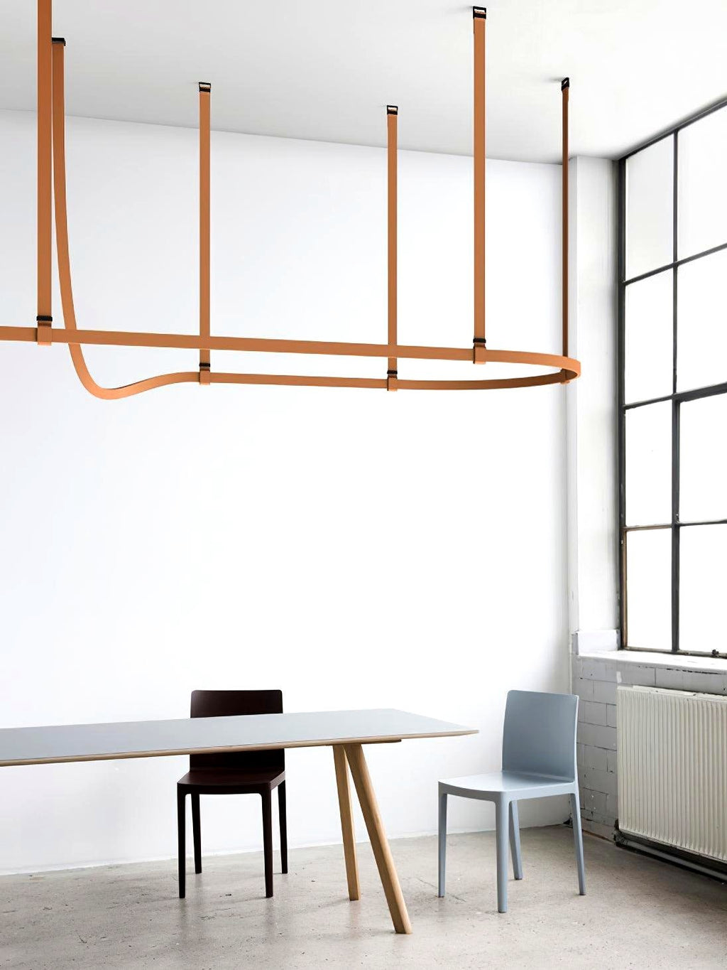 Arcadia Suspension Moderne en Cuir