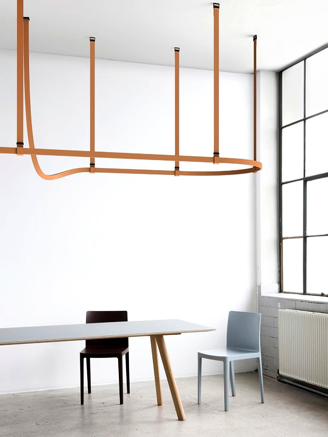 Arcadia Suspension Moderne en Cuir