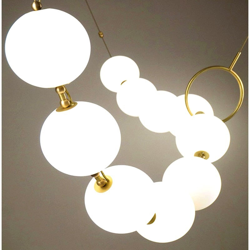 Valentina Lampe à suspension boule de Loft postmoderne Design de collier créatif