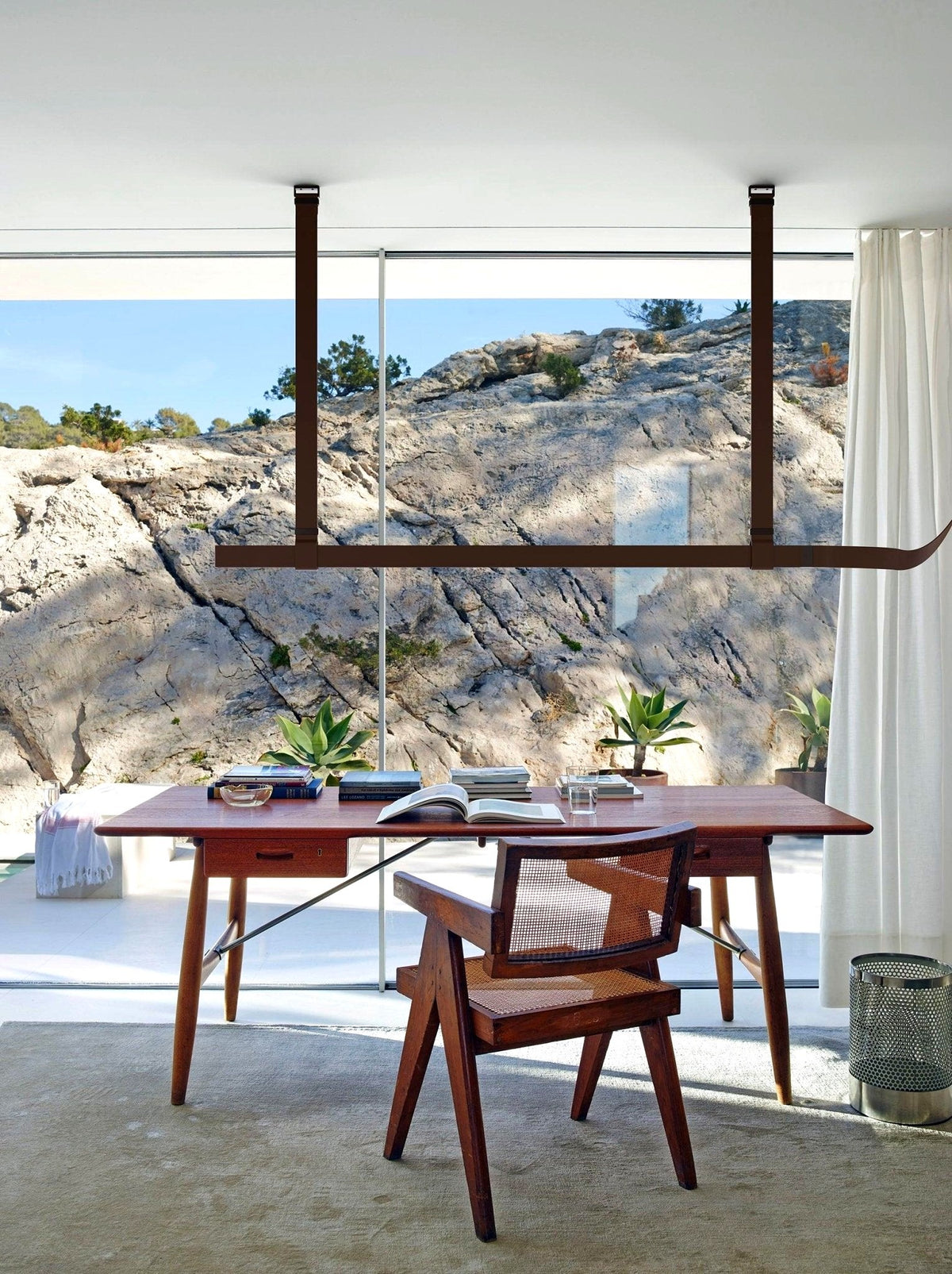 Arcadia Suspension Moderne en Cuir