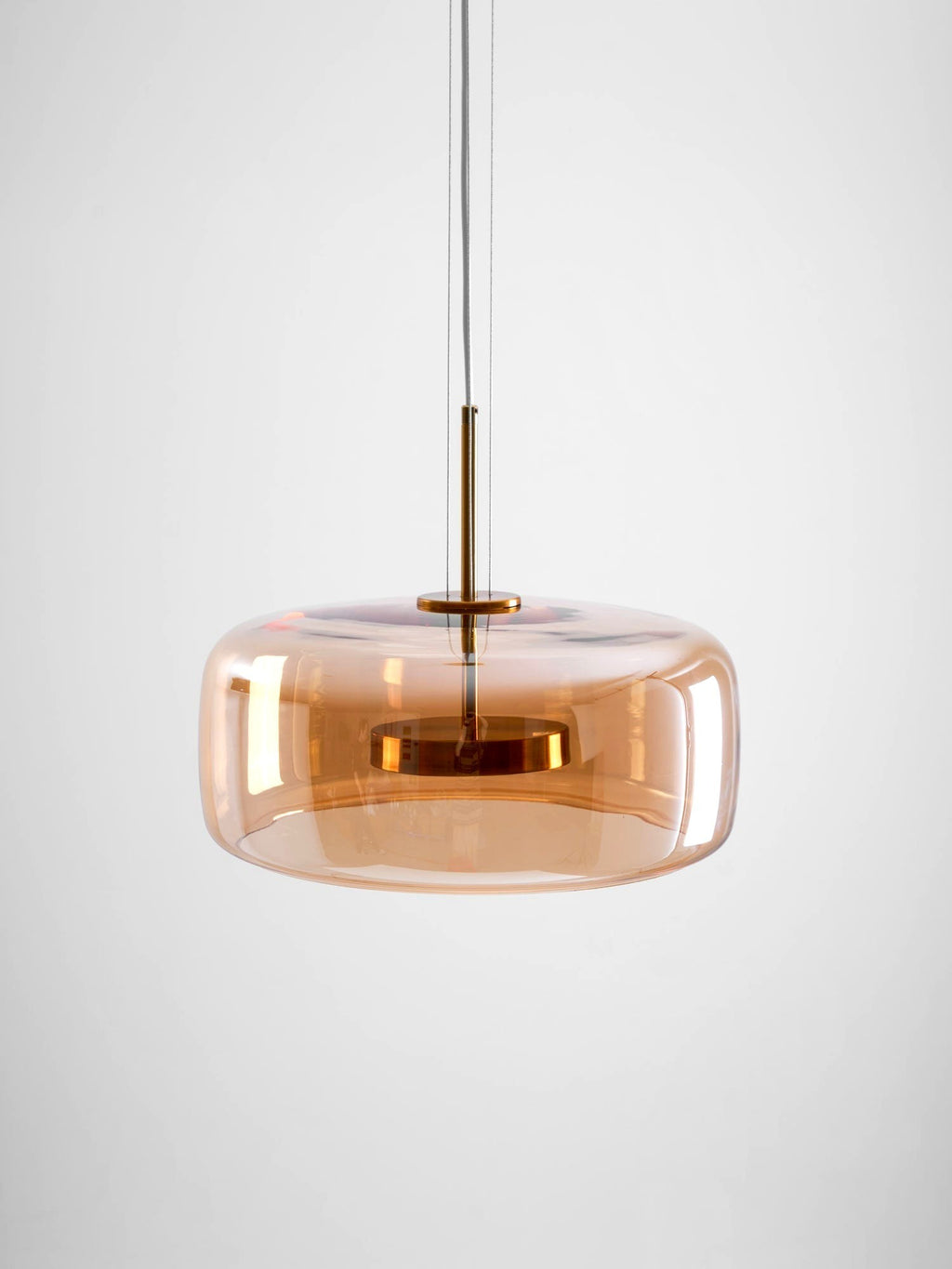 Obsidian Suspension en Verre Moderne