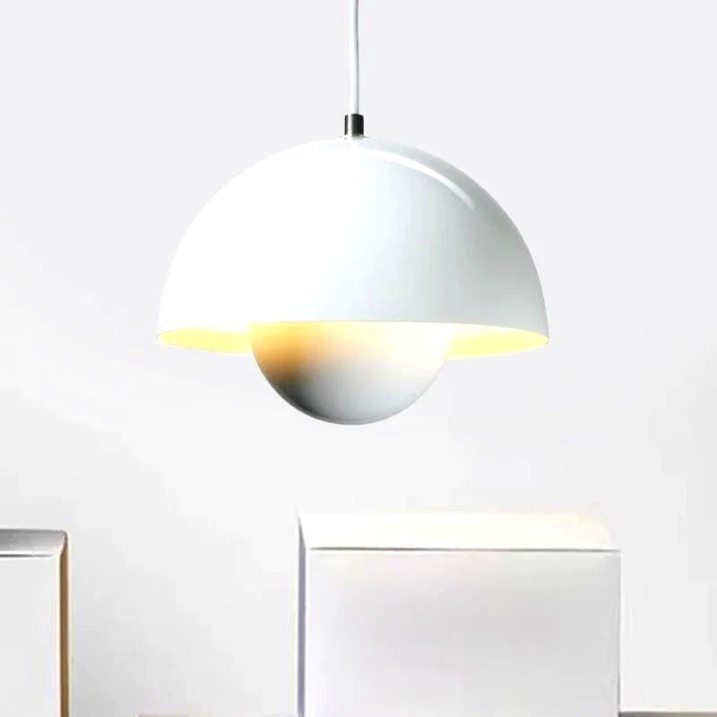 Suspension Ronde en Métal Design Moderne