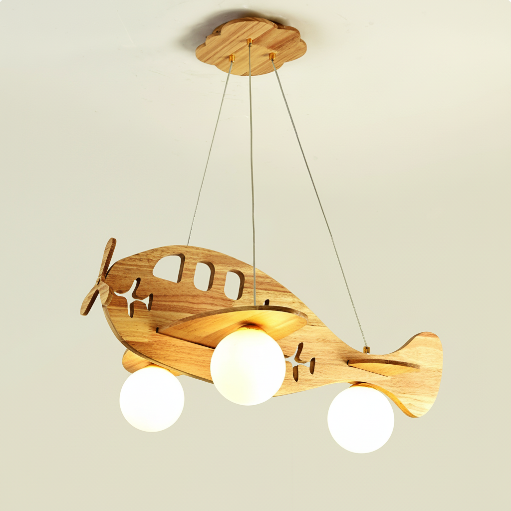 Virelith Suspension Artistique en Bois
