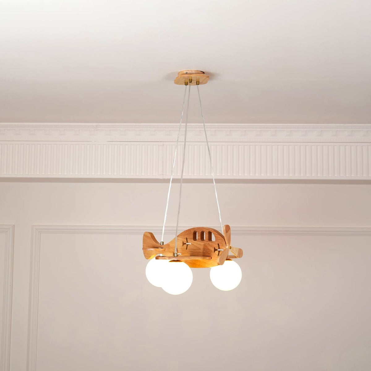 Virelith Suspension Artistique en Bois