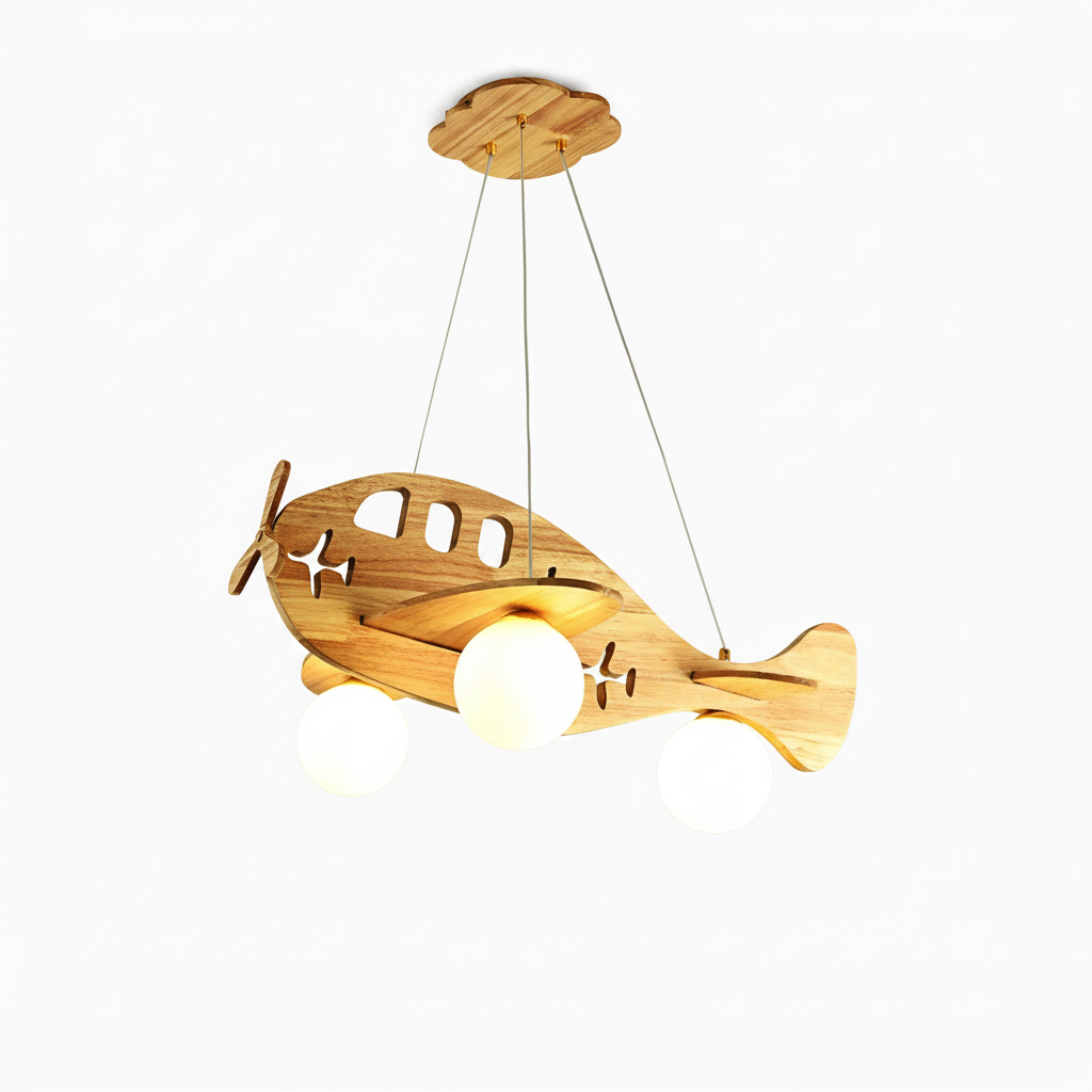 Virelith Suspension Artistique en Bois
