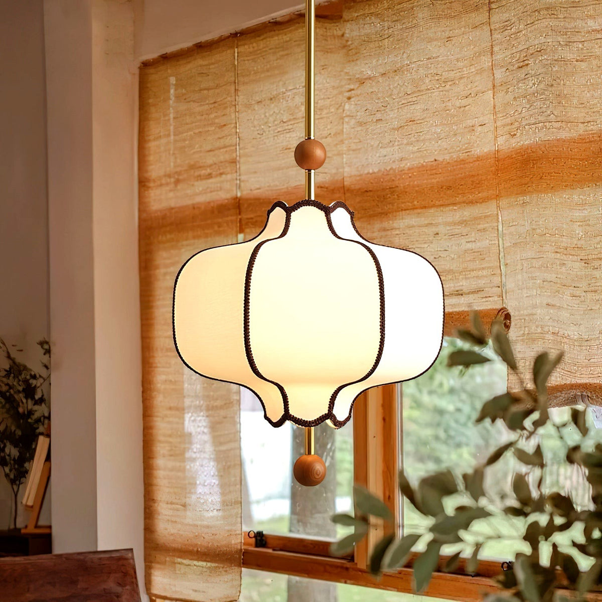 Aura Suspension lanterne en Tissu