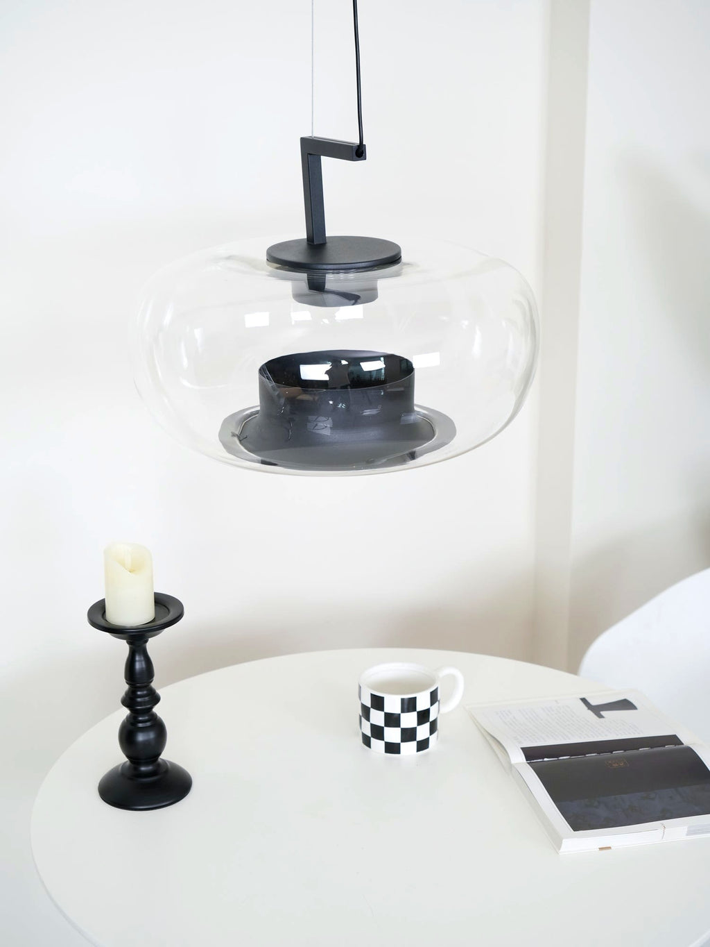 Vespeanre Lampe à suspension contemporaine