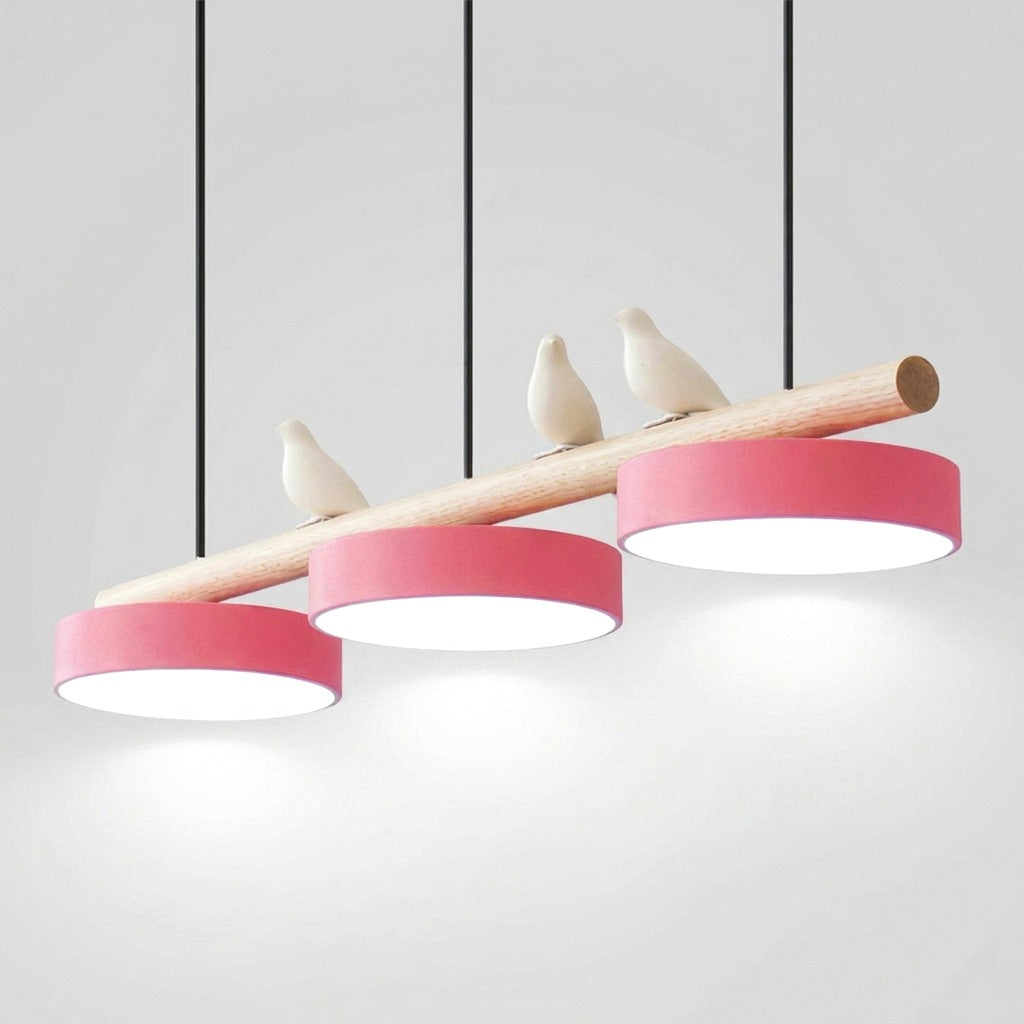 Suspension Bois Oiseau Décoratif Minimaliste Salon - photo 12