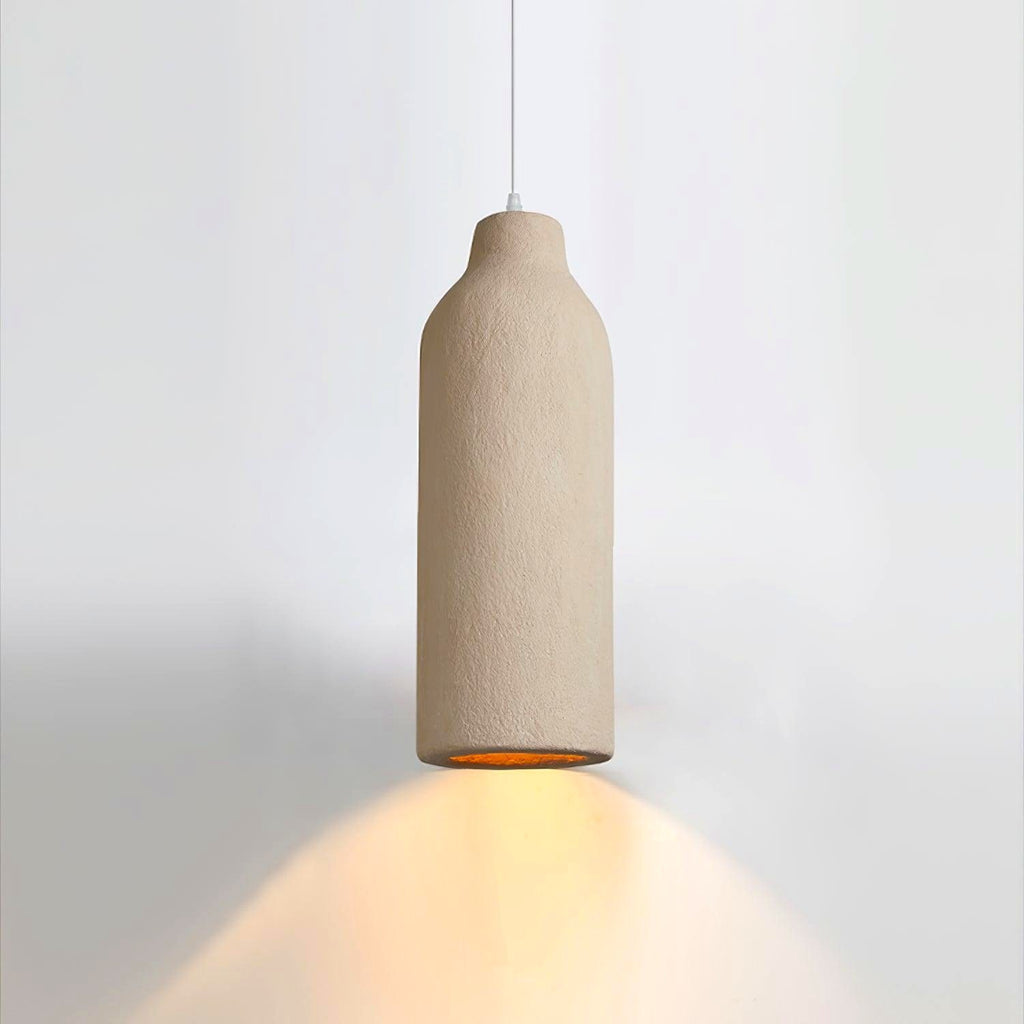 Suspension Beige Minimaliste en Polystyrène