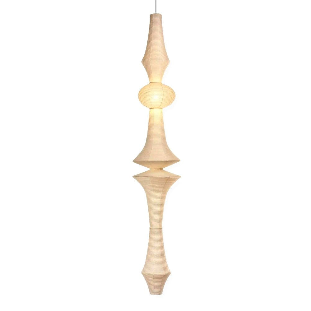 Lustra Suspension Luminaire Papier Washi E pour Salon