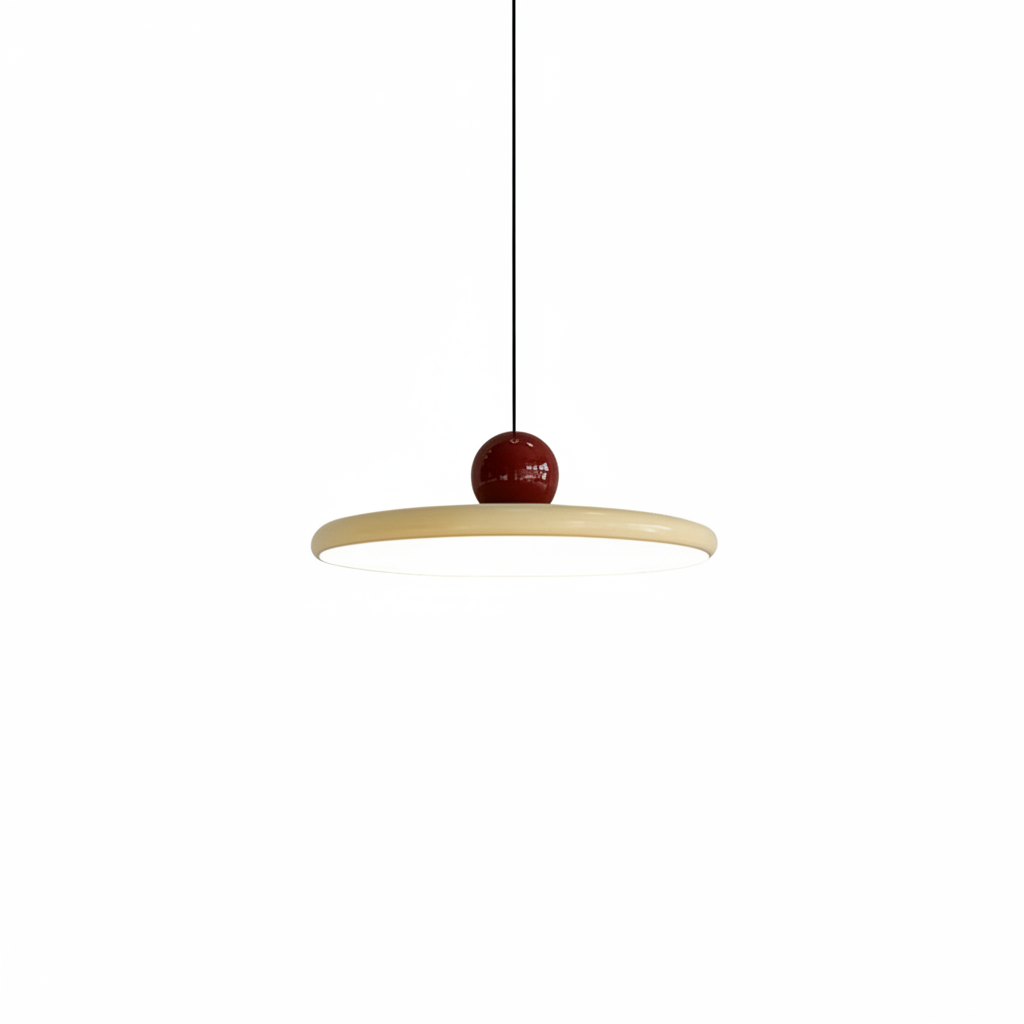 Jojo Suspension Nordique Soucoupe Volante Rouge/Crème/Vert