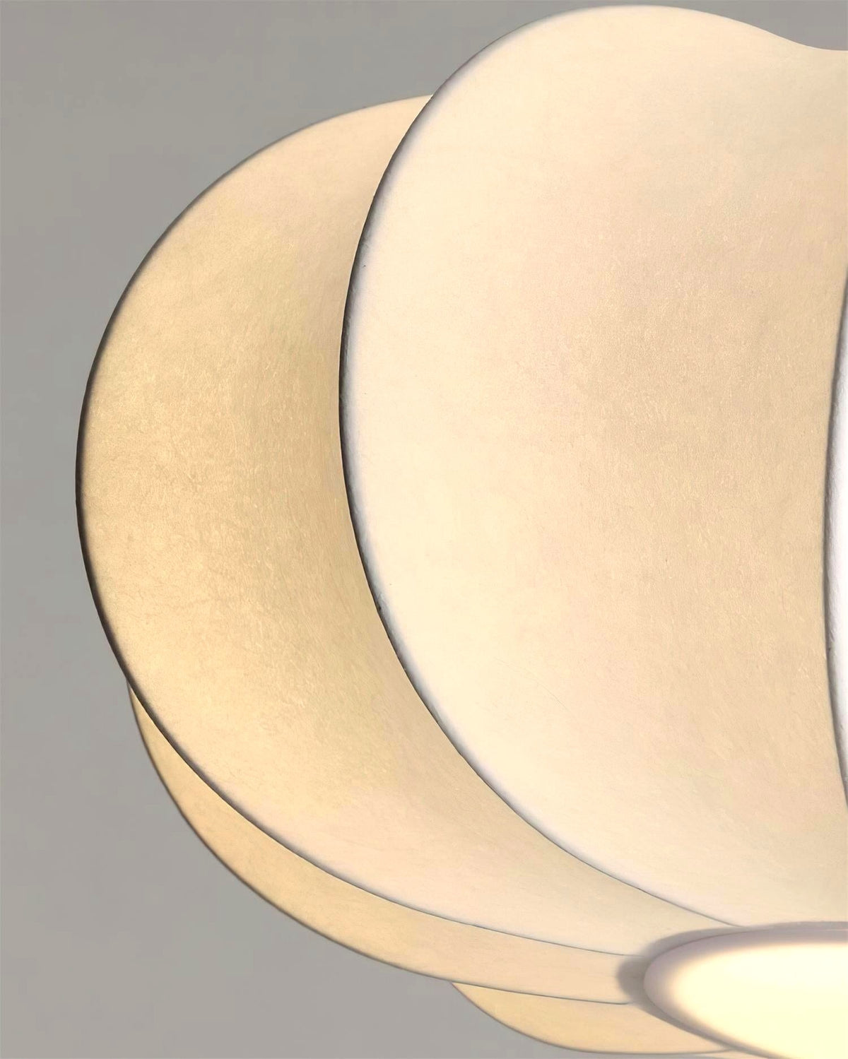 Suspension Sculptée Blanche -