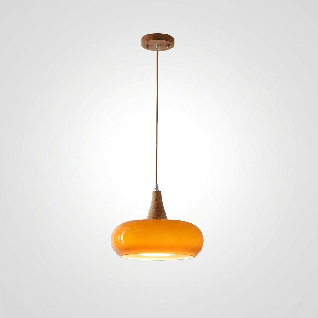 Suspension Bois 1/2/3 Lampes -
