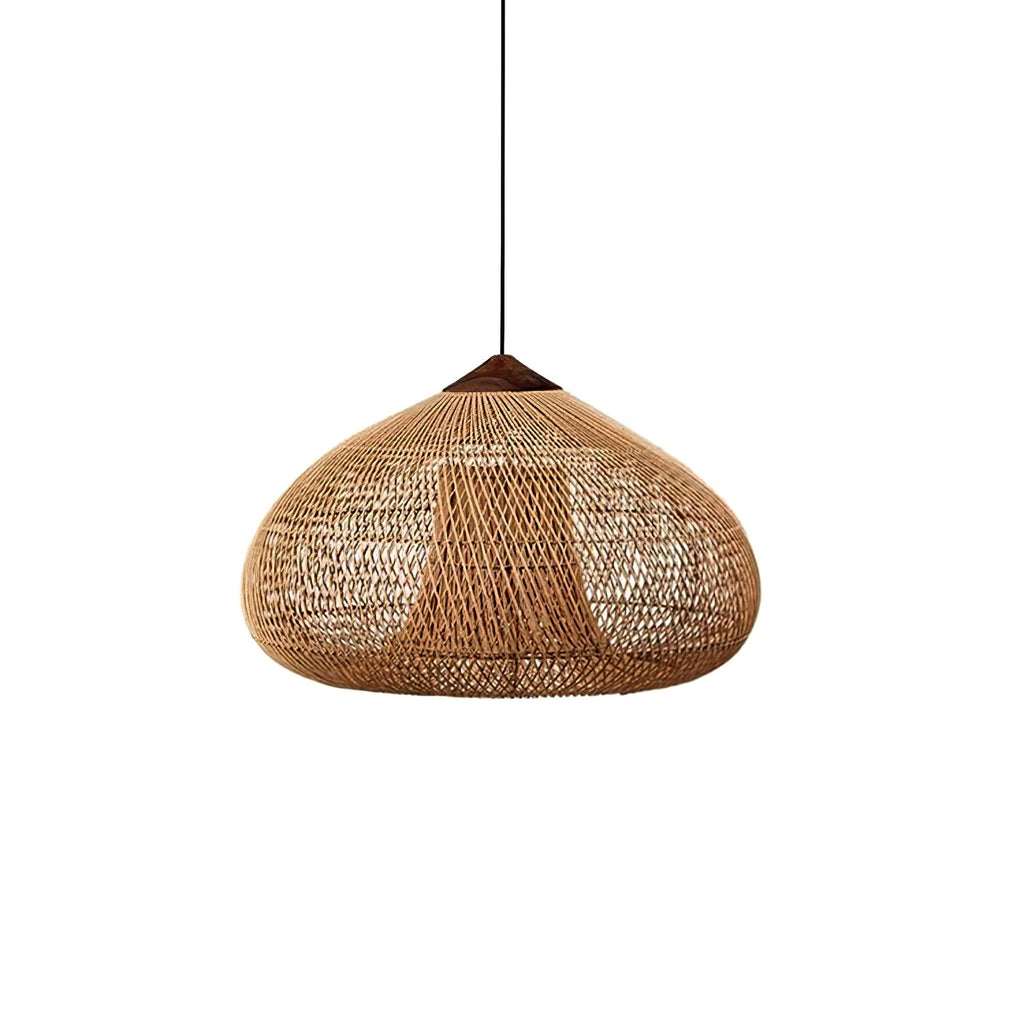 Evelyn Suspension en Rotin Tressé pour Salon