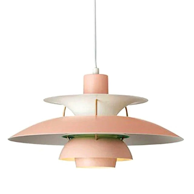 Suspension Macaron avec Abat-Jour. 15 Coloris -