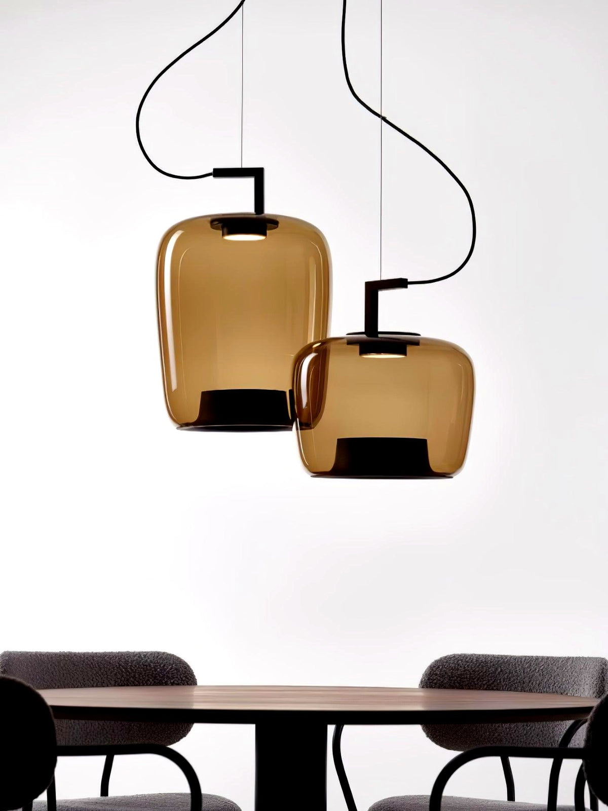 Vespeanre Lampe à suspension contemporaine