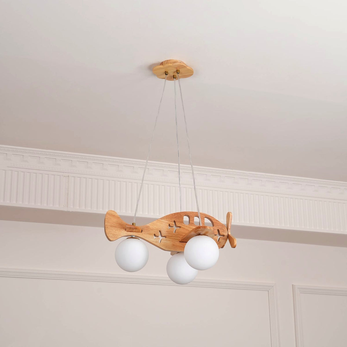 Virelith Suspension Artistique en Bois