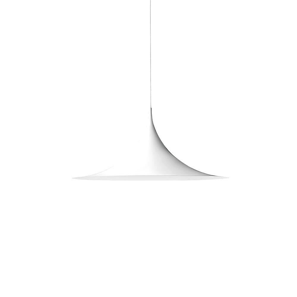 Suspension Col Fin et Large Évasement en Aluminium Contemporain