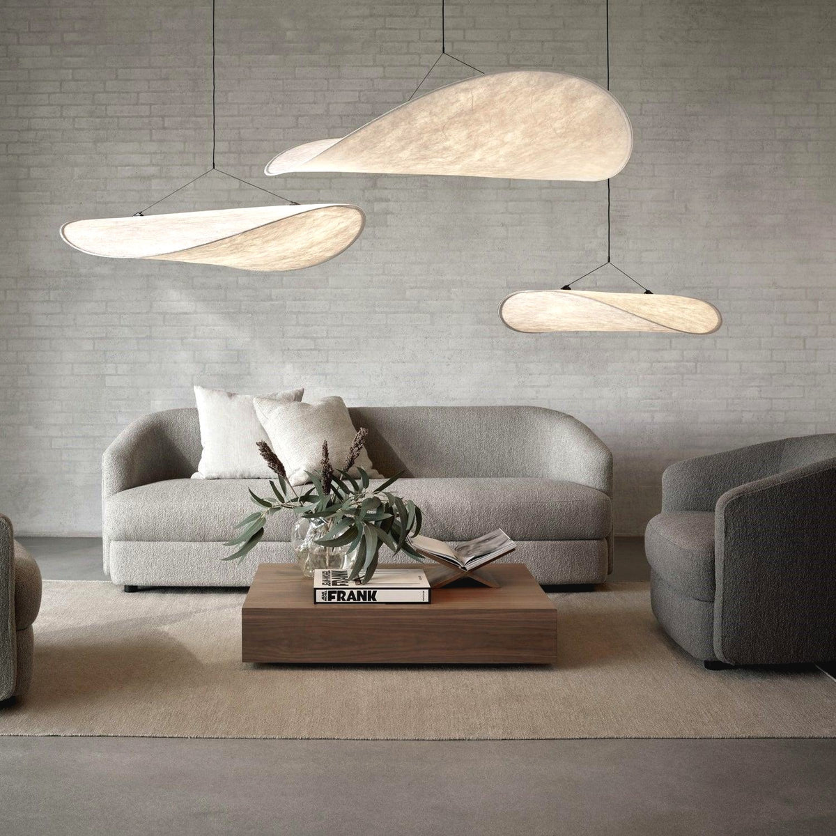 Sereca Suspension en Papier et Fibre de Verre