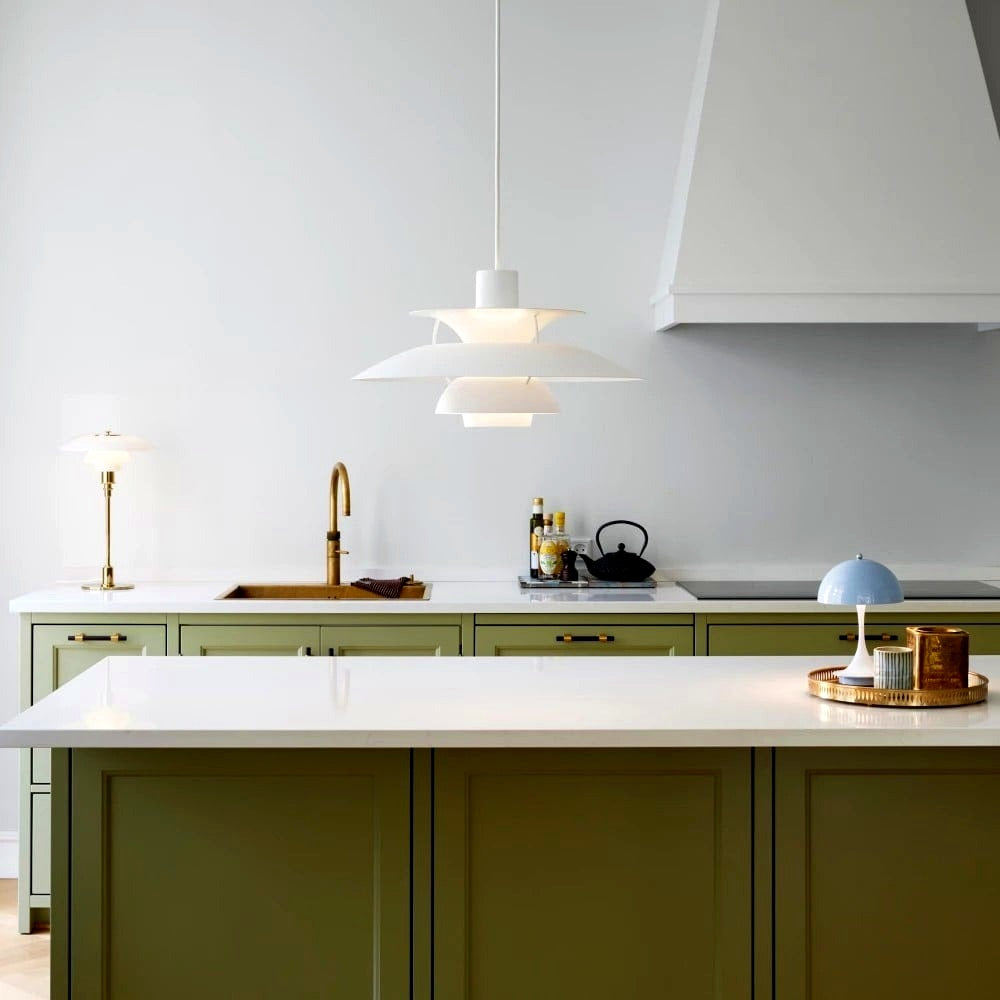 Suspension Macaron avec Abat-Jour. 15 Coloris -