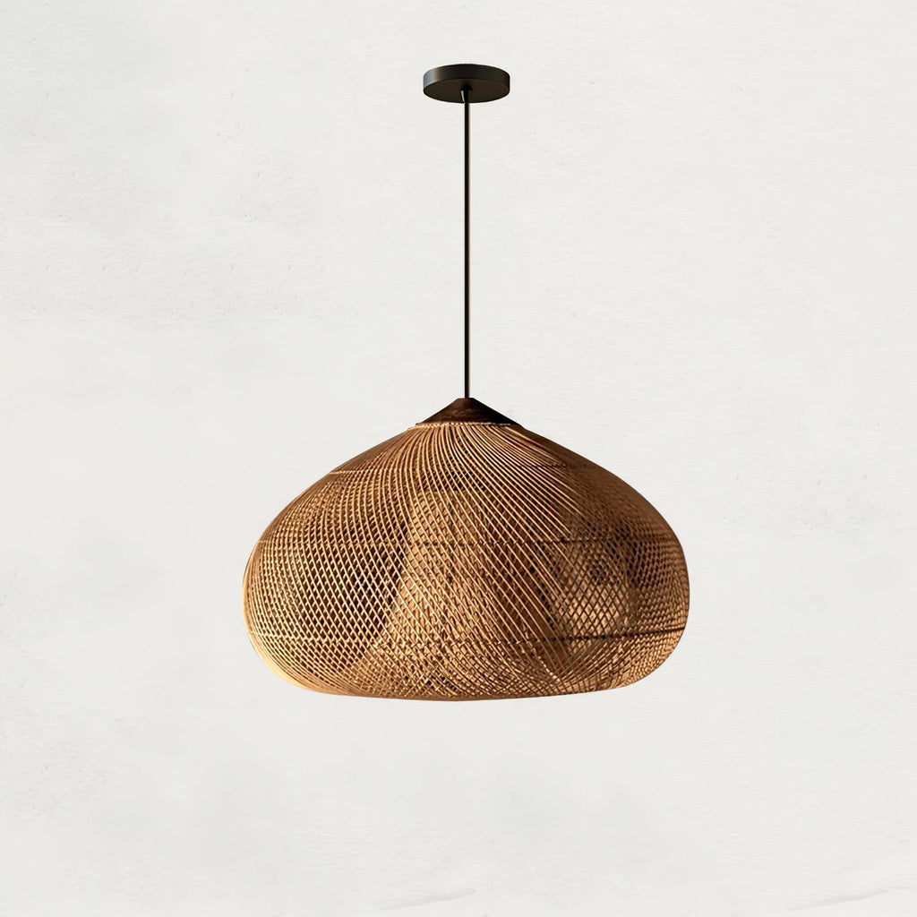 Evelyn Suspension en Rotin Tressé pour Salon