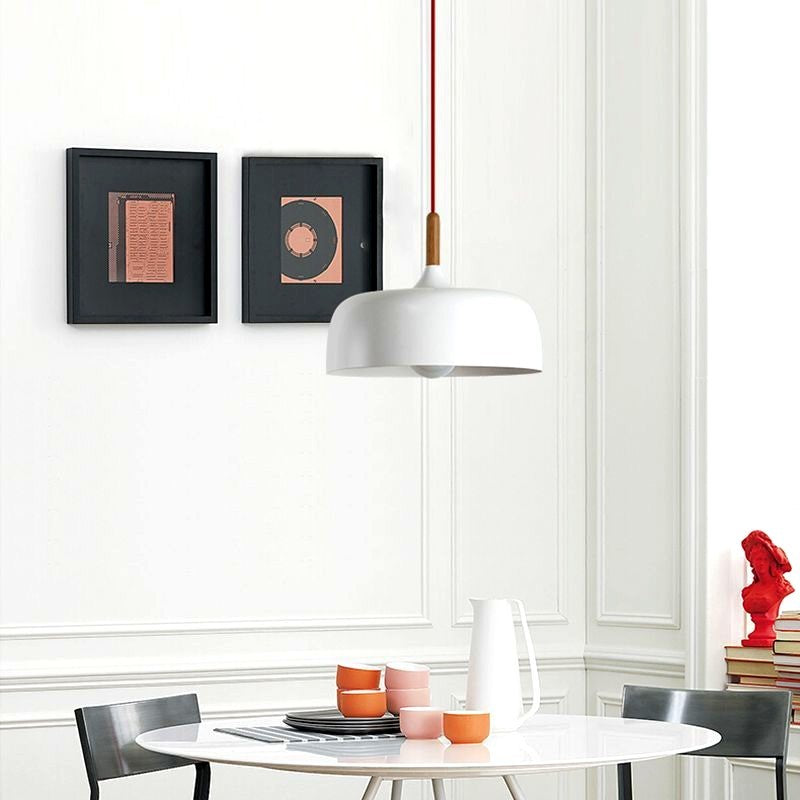 Arisha Minimaliste LED Suspension Noir/Blanc/Bleu/ Métal Chambre à coucher