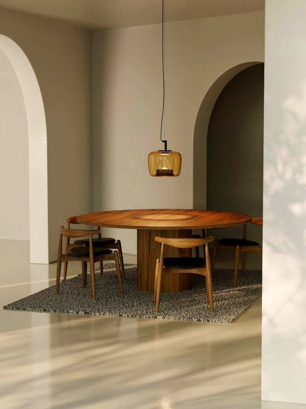 Vespeanre Lampe à suspension contemporaine
