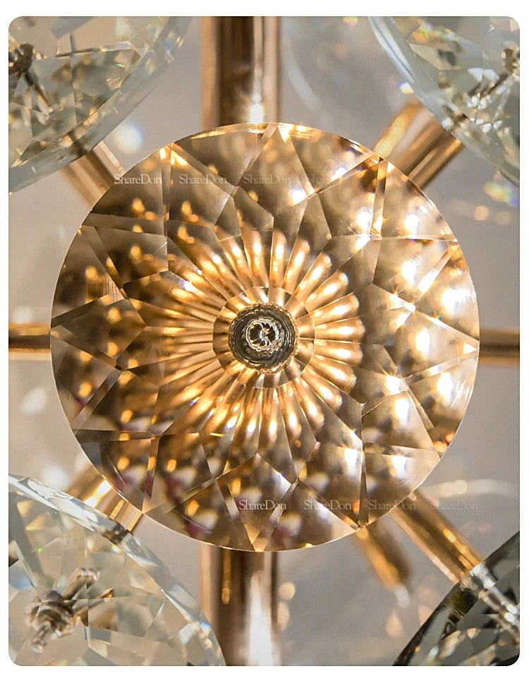 Suspension boule en métal design moderne
