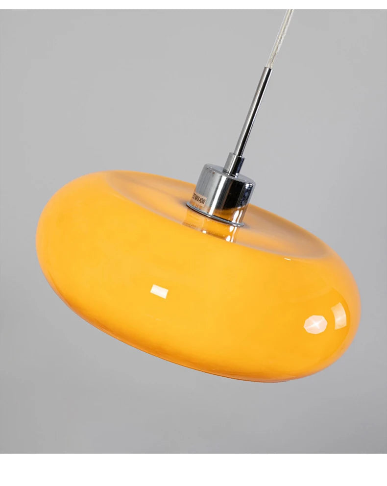 Suspension en verre design moderne